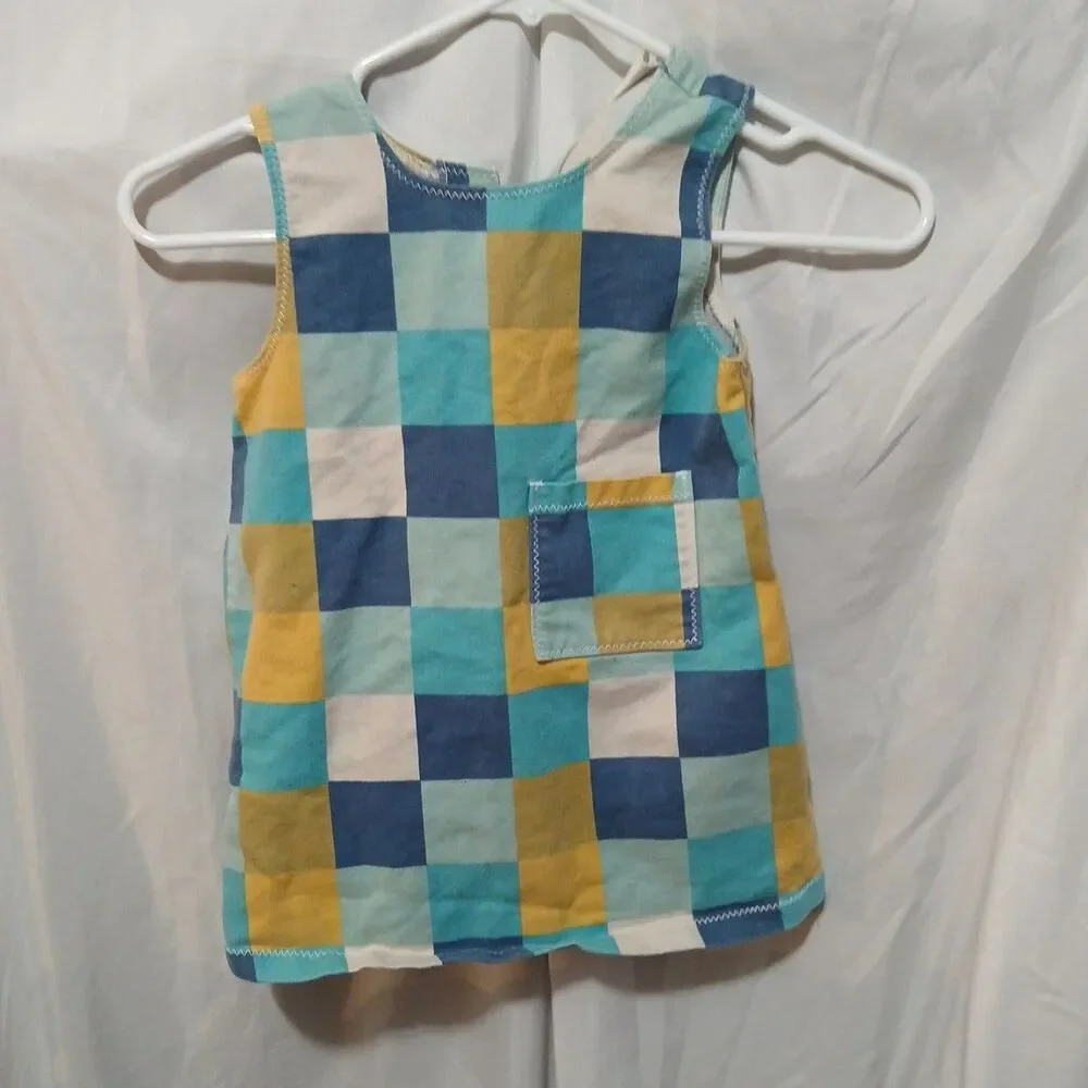 Old Navy Baby Patchwork  Dress Size Xxl ( 24to 30 Months) Vintage